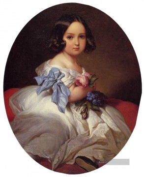 Franz Xaver Winterhalter Werke - Prinzessin Charlotte von Belgien Königtum Porträt Franz Xaver Winterhalter